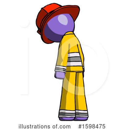Royalty-Free (RF) Purple Design Mascot Clipart Illustration by Leo Blanchette - Stock Sample #1598475