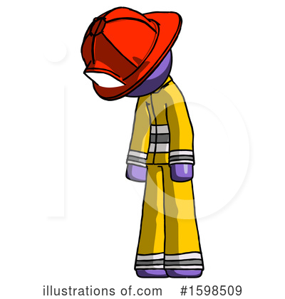 Royalty-Free (RF) Purple Design Mascot Clipart Illustration by Leo Blanchette - Stock Sample #1598509