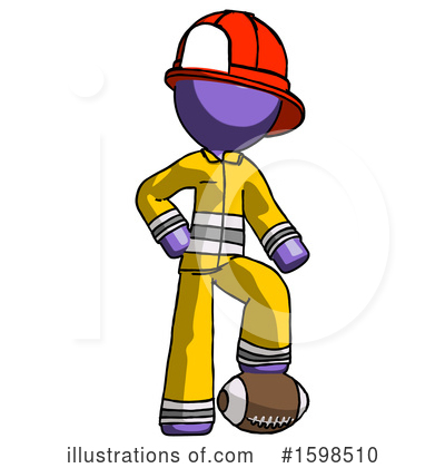 Royalty-Free (RF) Purple Design Mascot Clipart Illustration by Leo Blanchette - Stock Sample #1598510