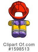 Purple Design Mascot Clipart #1598513 by Leo Blanchette