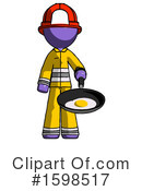 Purple Design Mascot Clipart #1598517 by Leo Blanchette
