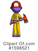 Purple Design Mascot Clipart #1598521 by Leo Blanchette