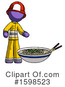 Purple Design Mascot Clipart #1598523 by Leo Blanchette
