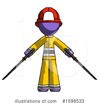 Royalty-Free (RF) Purple Design Mascot Clipart Illustration by Leo Blanchette - Stock Sample #1598533