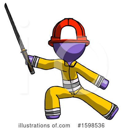 Royalty-Free (RF) Purple Design Mascot Clipart Illustration by Leo Blanchette - Stock Sample #1598536
