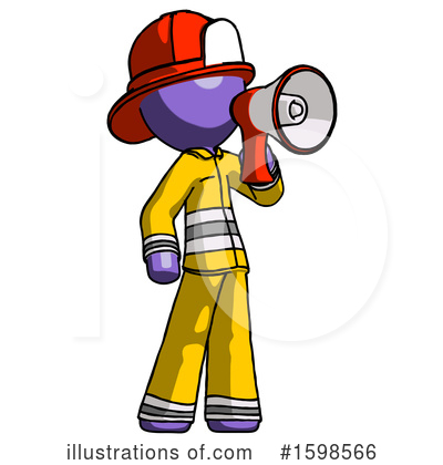 Royalty-Free (RF) Purple Design Mascot Clipart Illustration by Leo Blanchette - Stock Sample #1598566
