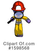 Purple Design Mascot Clipart #1598568 by Leo Blanchette