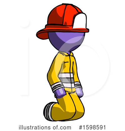 Royalty-Free (RF) Purple Design Mascot Clipart Illustration by Leo Blanchette - Stock Sample #1598591