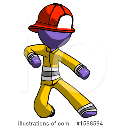 Royalty-Free (RF) Purple Design Mascot Clipart Illustration by Leo Blanchette - Stock Sample #1598594
