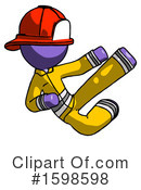 Purple Design Mascot Clipart #1598598 by Leo Blanchette