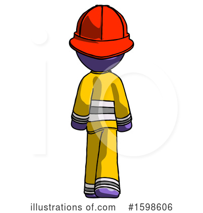 Royalty-Free (RF) Purple Design Mascot Clipart Illustration by Leo Blanchette - Stock Sample #1598606
