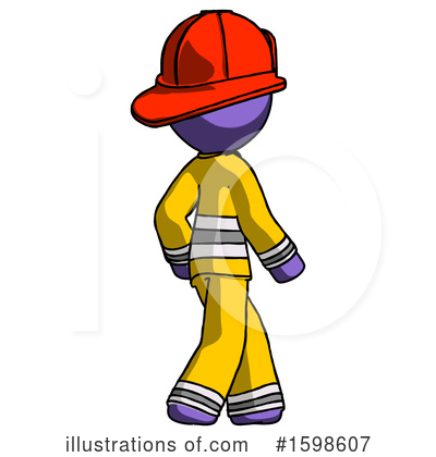 Royalty-Free (RF) Purple Design Mascot Clipart Illustration by Leo Blanchette - Stock Sample #1598607