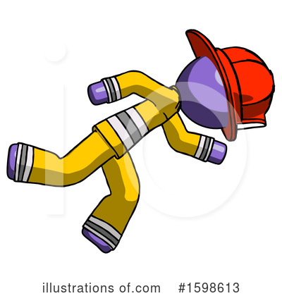 Royalty-Free (RF) Purple Design Mascot Clipart Illustration by Leo Blanchette - Stock Sample #1598613