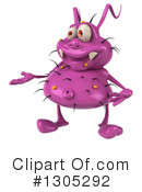 Purple Germ Clipart #1305292 by Julos