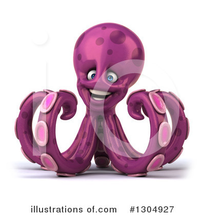 Octopus Clipart #1304927 by Julos