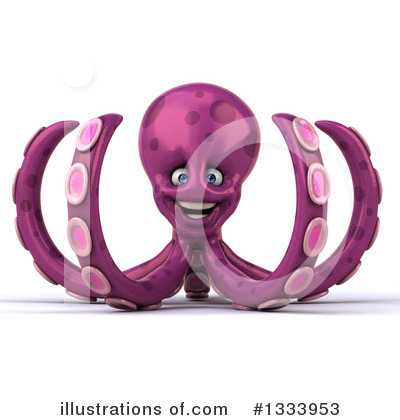 Octopus Clipart #1333953 by Julos
