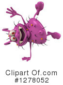 Purple Virus Clipart #1278052 by Julos