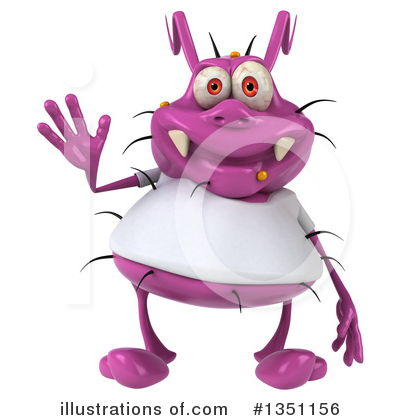Purple Germ Clipart #1351156 by Julos