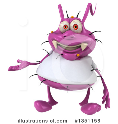 Purple Germ Clipart #1351158 by Julos