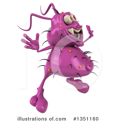 Purple Germ Clipart #1351160 by Julos