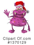 Purple Virus Clipart #1370129 by Julos