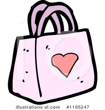 Royalty-Free (RF) Purse Clipart Illustration by lineartestpilot - Stock Sample #1195247