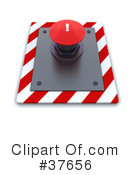 Push Button Clipart #37656 by KJ Pargeter