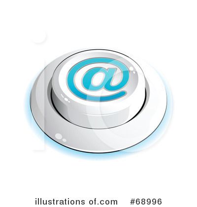 Royalty-Free (RF) Push Button Clipart Illustration by beboy - Stock Sample #68996