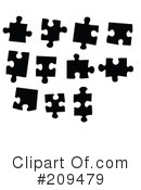 Puzzle Clipart #209479 by JR