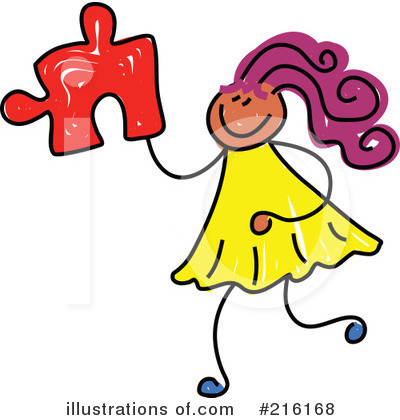 Royalty-Free (RF) Puzzle Clipart Illustration by Prawny - Stock Sample #216168