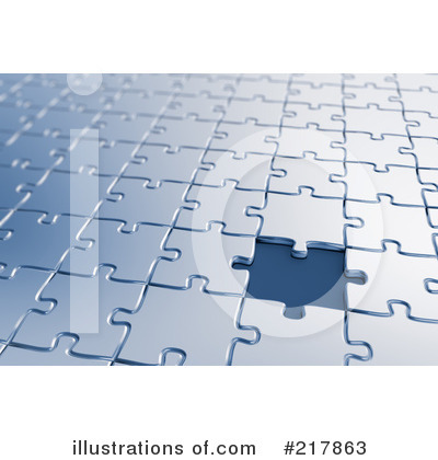 Puzzle Pieces Clipart #217863 by stockillustrations