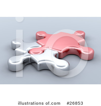 Royalty-Free (RF) Puzzle Clipart Illustration by KJ Pargeter - Stock Sample #26853
