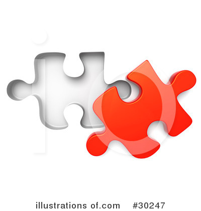 Royalty-Free (RF) Puzzle Clipart Illustration by Tonis Pan - Stock Sample #30247