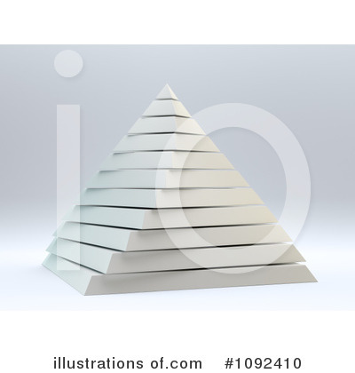 Royalty-Free (RF) Pyramid Clipart Illustration by Mopic - Stock Sample #1092410
