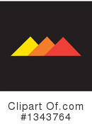 Pyramid Clipart #1343764 by ColorMagic