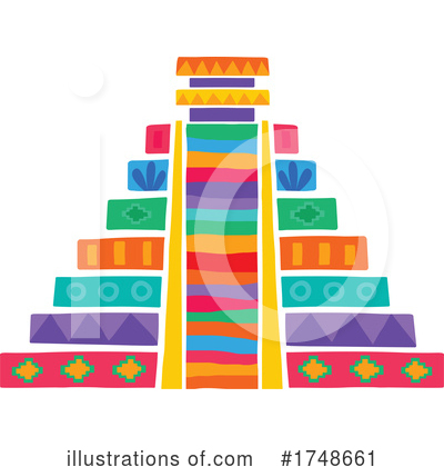 Royalty-Free (RF) Pyramid Clipart Illustration by Vector Tradition SM - Stock Sample #1748661
