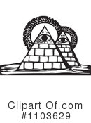Pyramids Clipart #1103629 by xunantunich