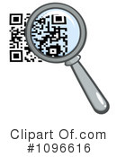 Qr Code Clipart #1096616 by Hit Toon