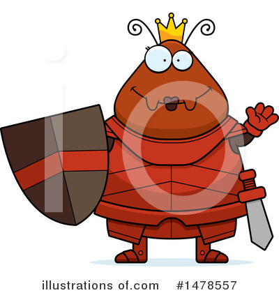 Royalty-Free (RF) Queen Ant Clipart Illustration by Cory Thoman - Stock Sample #1478557