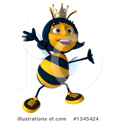Queen Bee Clipart #1345424 by Julos