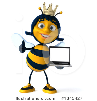 Queen Bee Clipart #1345427 by Julos