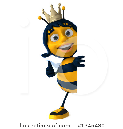 Queen Bee Clipart #1345430 by Julos