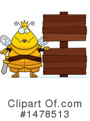 Queen Bee Clipart #1478513 by Cory Thoman