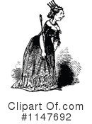 Queen Clipart #1147692 by Prawny Vintage