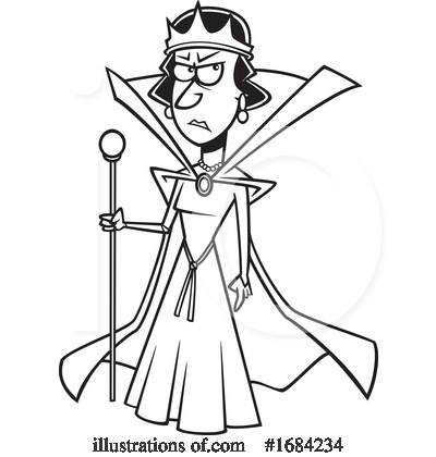 Queen Clipart #1684234 by toonaday