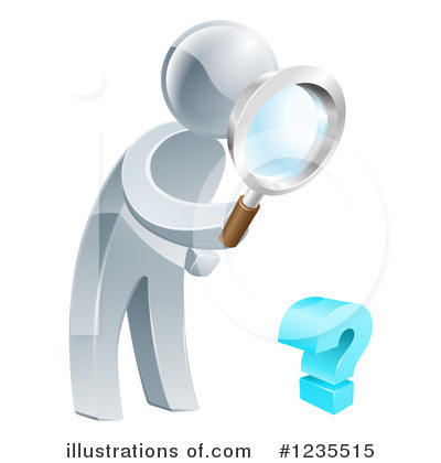 Searching Clipart #1235515 by AtStockIllustration