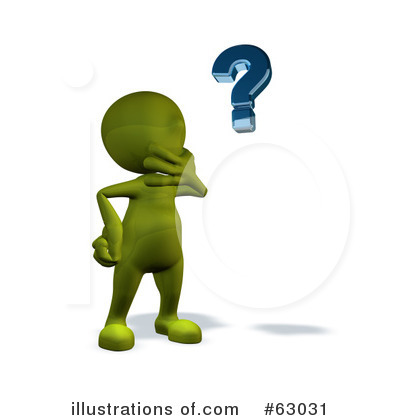 More Clip Art Illustrations of Question