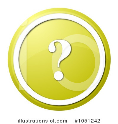 Royalty-Free (RF) Question Mark Clipart Illustration by oboy - Stock Sample #1051242
