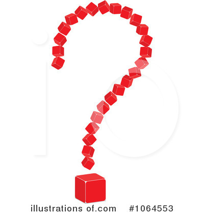 Royalty-Free (RF) Question Mark Clipart Illustration by Andrei Marincas - Stock Sample #1064553