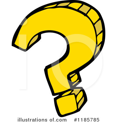 Royalty-Free (RF) Question Mark Clipart Illustration by lineartestpilot - Stock Sample #1185785